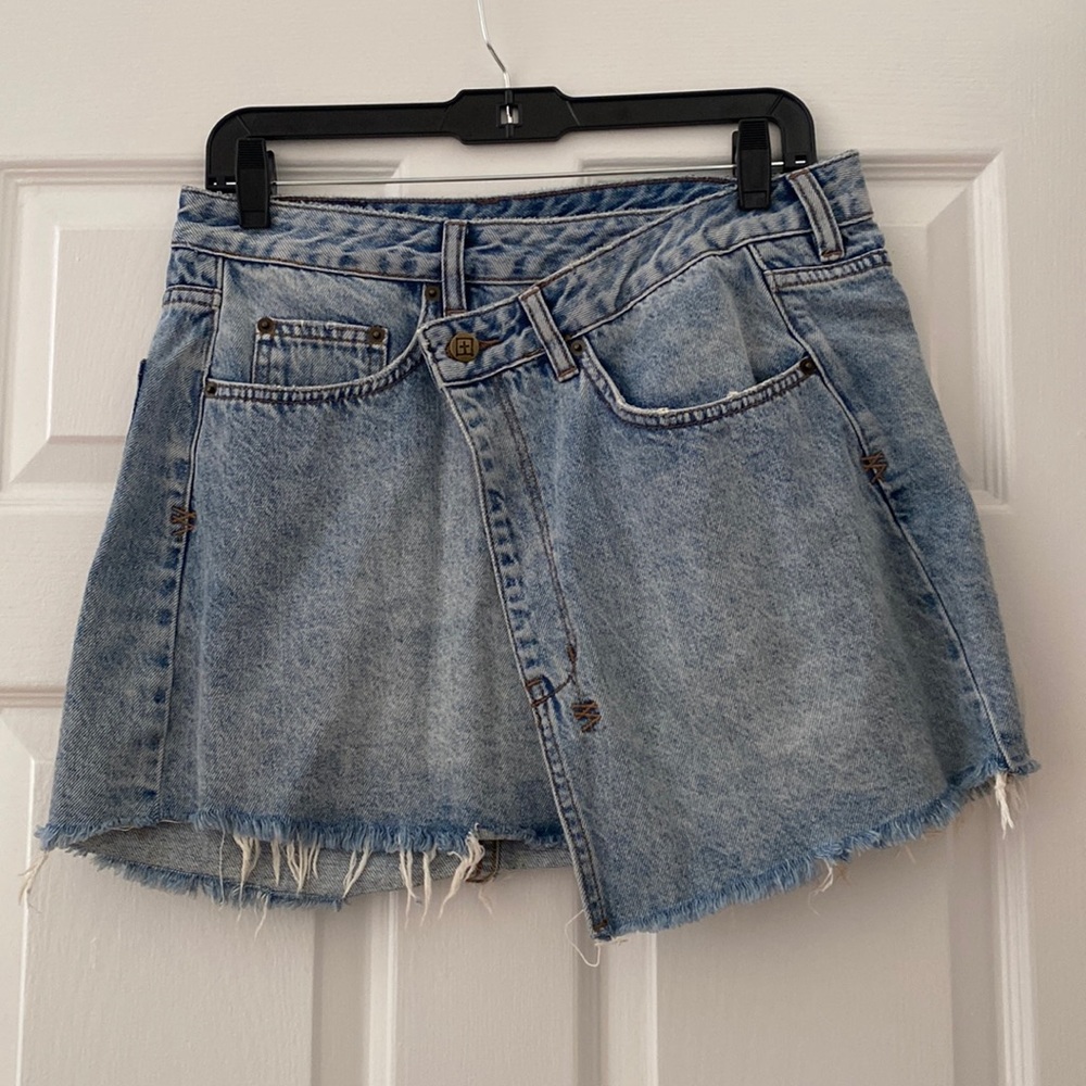 Ksubi denim skirt